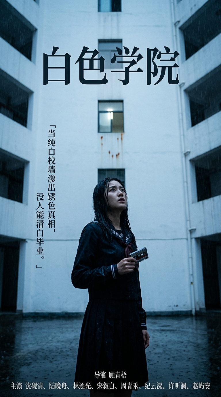 《白色学院》海报